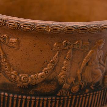 An Empire earthenware paté form, early 19th Century.