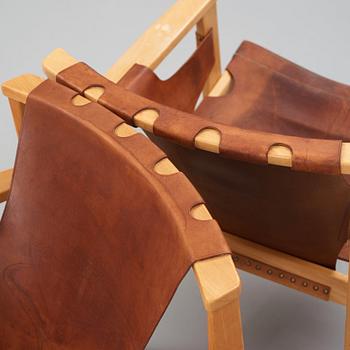 CARL-AXEL ACKING, a pair of 'Trienna' easy chairs, Källemo Sweden.