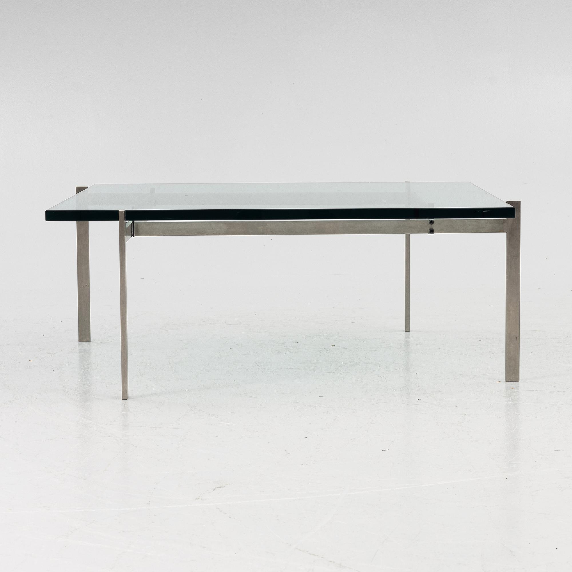 Poul Kjaerholm, soffbord, "PK-61", Fritz Hansen, Danmark.