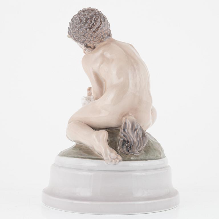Jens Dahl, figurin, porslin, Danmark.