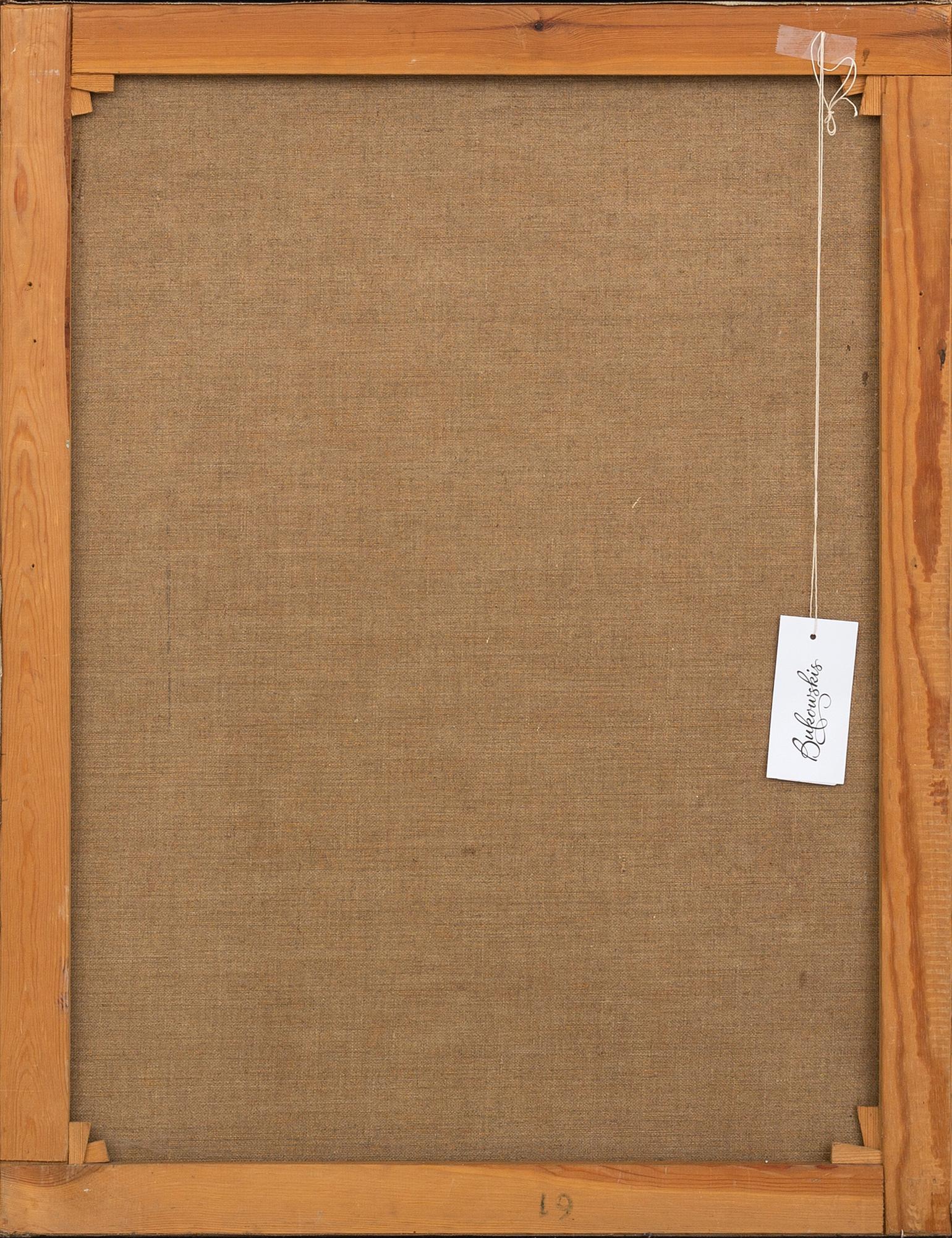 KARIN SVERENIUS, olja på duk, ej signerad.