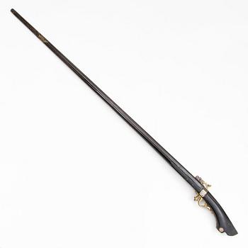 An Oriental decoration musket, 1800/1900s.