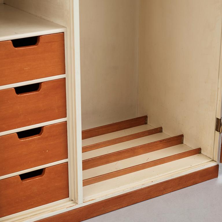 HANS J WEGNER, a cabinet, executed by Hans J Wegner for his private home, Denmark 1945.