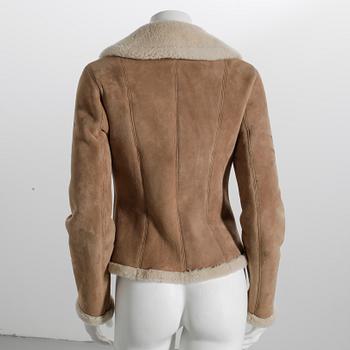 FÅRSKINNJACKA, Ralph Lauren, storlek 4.