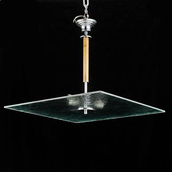 TAKLAMPA, funkis, 1930-tal. Höjd ca45cm.