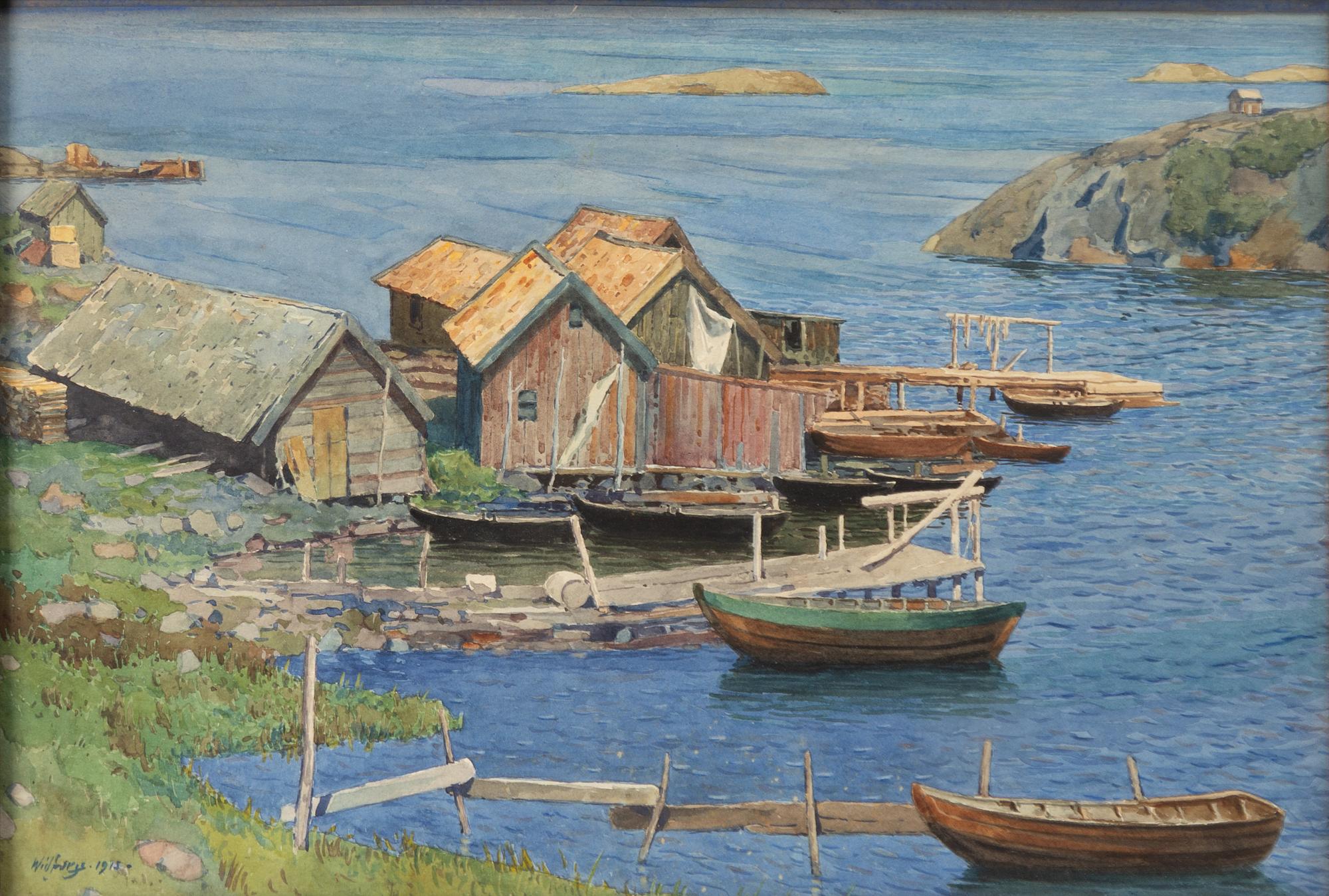 Gunnar Widforss, Archipelago community.