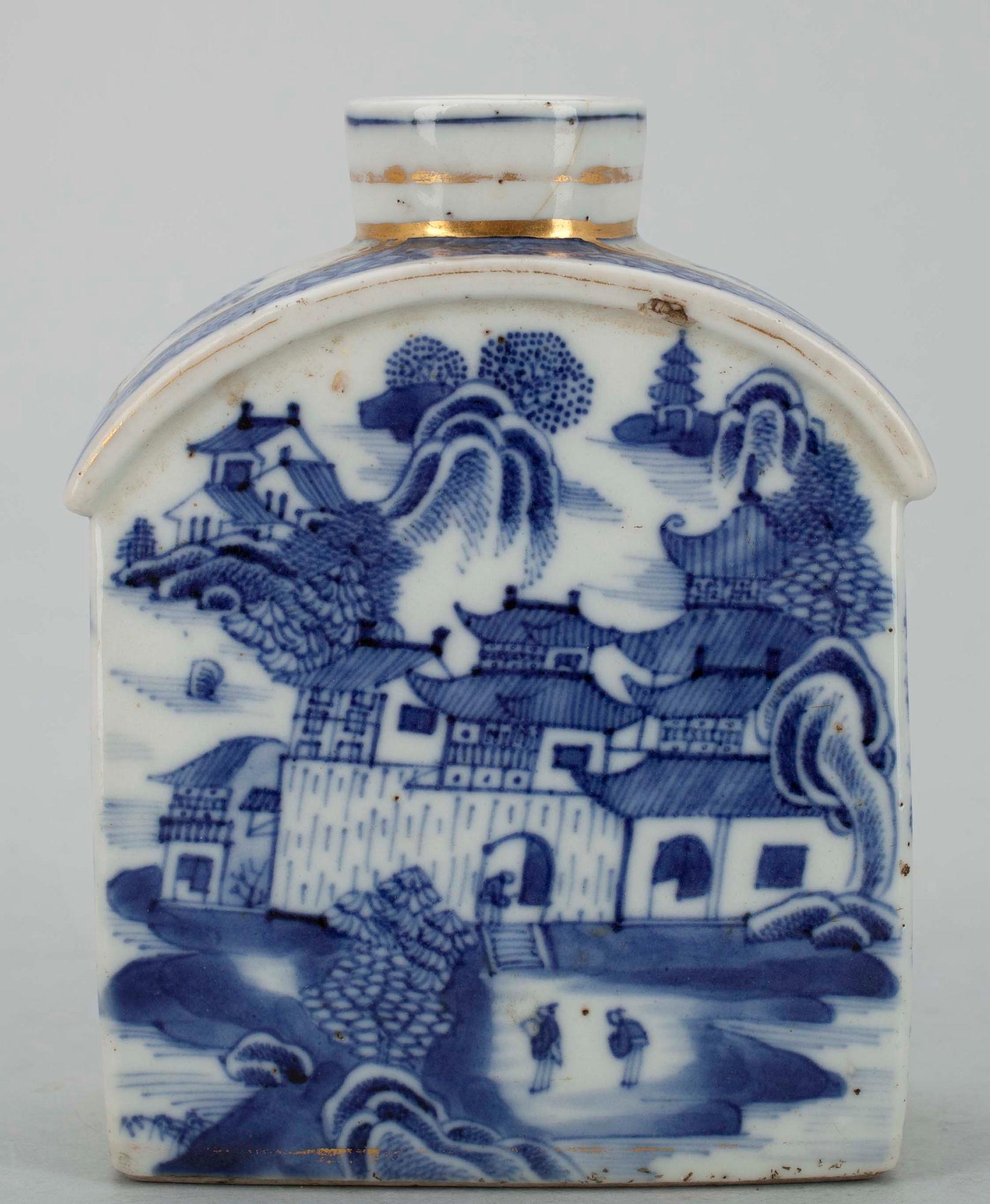 TEBURK, porslin, Qianlong (1736-1795). Kina.