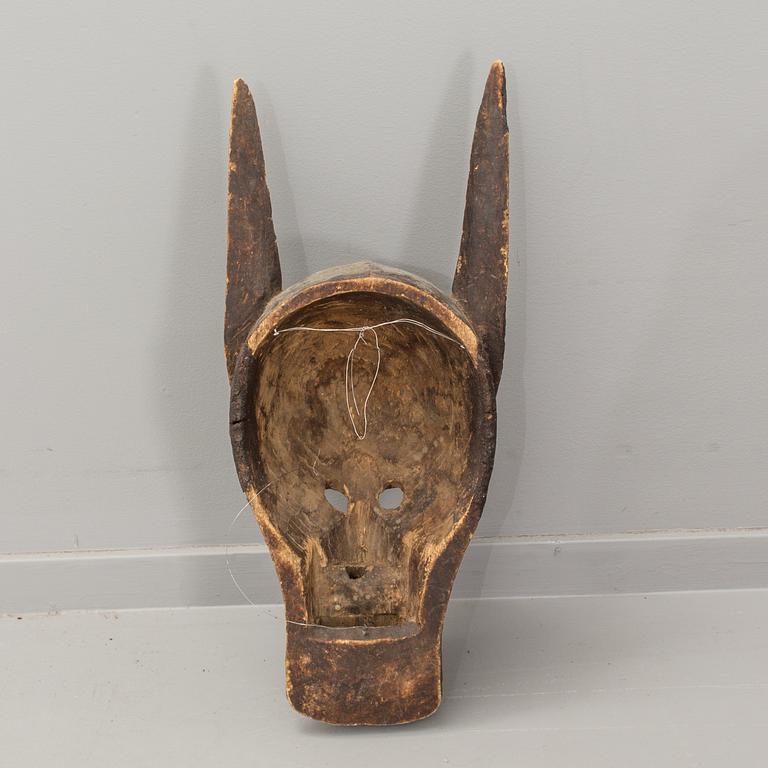 BAMANA MASK, Mali, Western Africa.