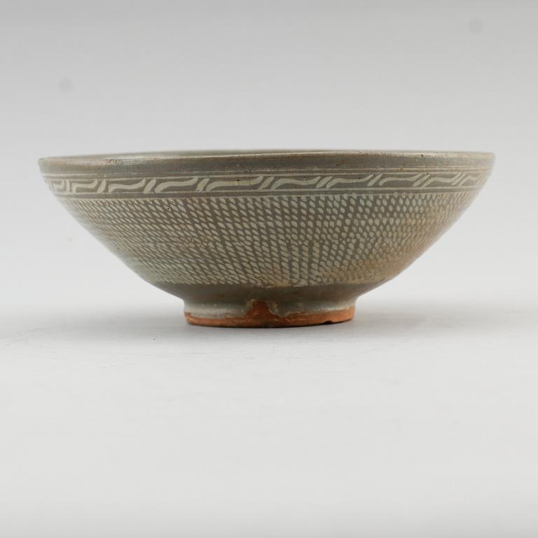 SKÅL, keramik, orientalisk, 1800-/1900-tal.