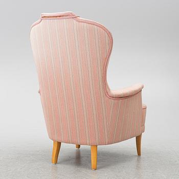 Carl Malmsten, Armchair, “Farmor”, AB O.H. Sjögren, second half of the 20th century.