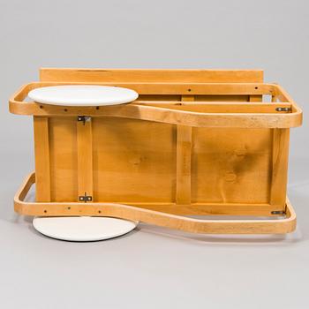 ALVAR AALTO, an early 1940's '98' tea trolley for Oy Huonekalu- ja Rakennustyötehdas Ab, Finland.