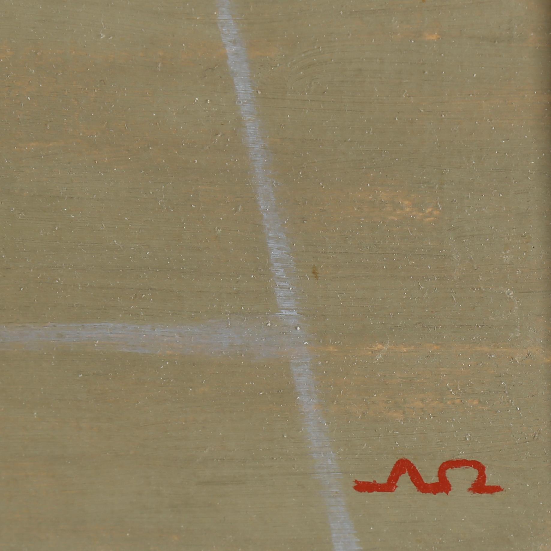 ARNE ÖDBERG, oil on åanel signed with monogram. Dated -54 verso.