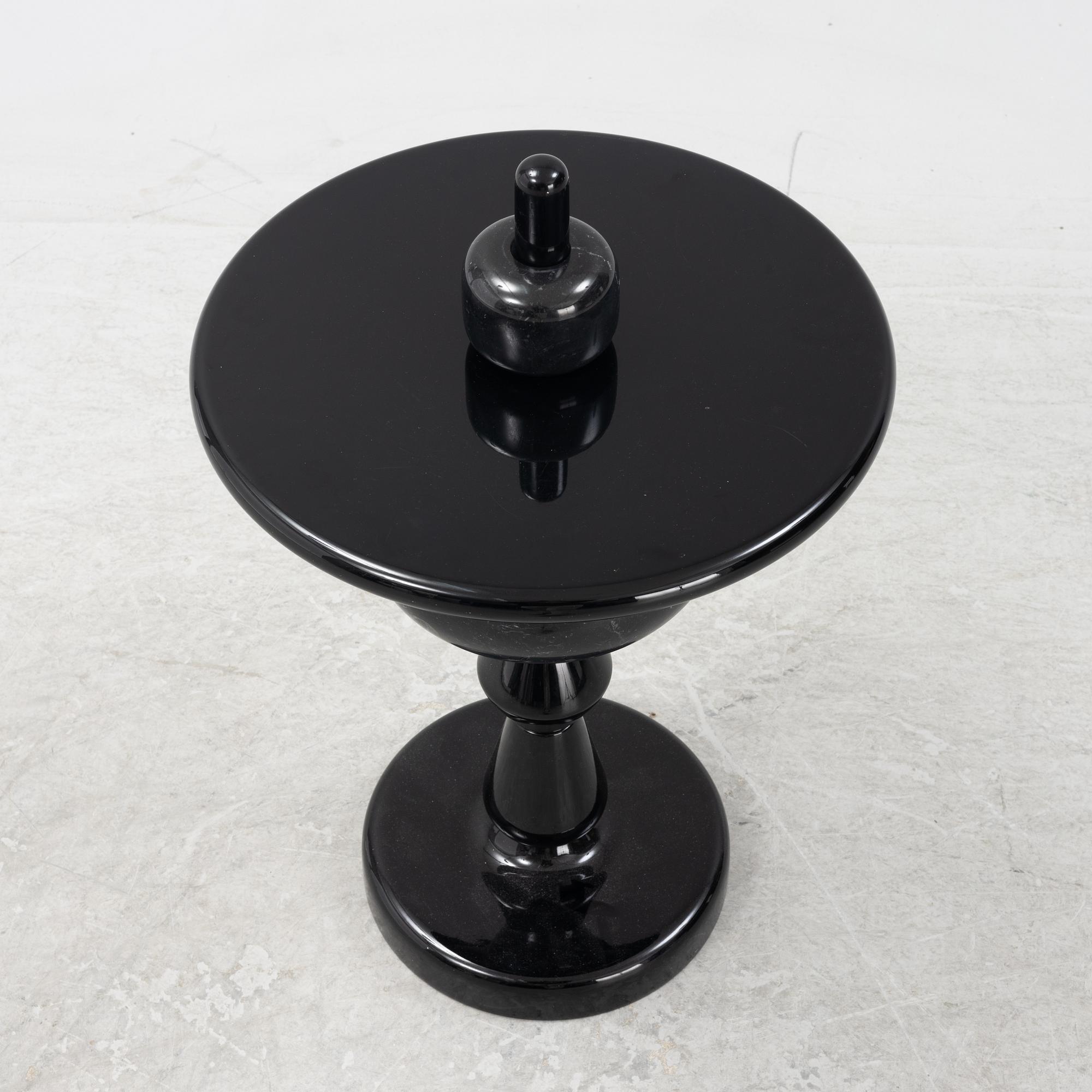 A 'Shuffle' side table from &Tradition, 21st century.