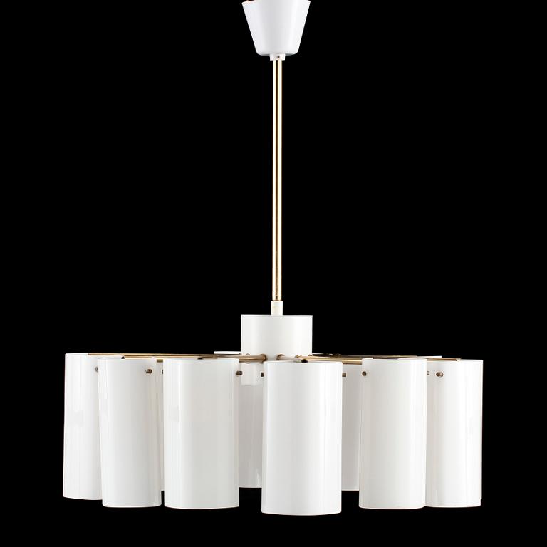 TAKLAMPA, "Ark" design Gert Nyström, Fagerhults, 1900-talets andra hälft. H 76.