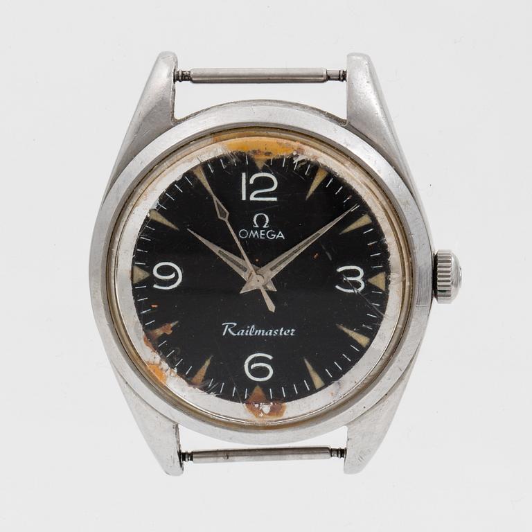 OMEGA, Railmaster, wristwatch, 38 mm,