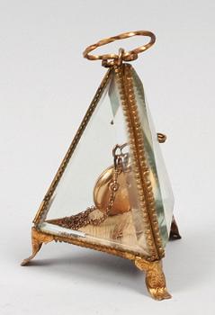 DAMFICKUR , 14 K guld, Tidigt 1900-tal.