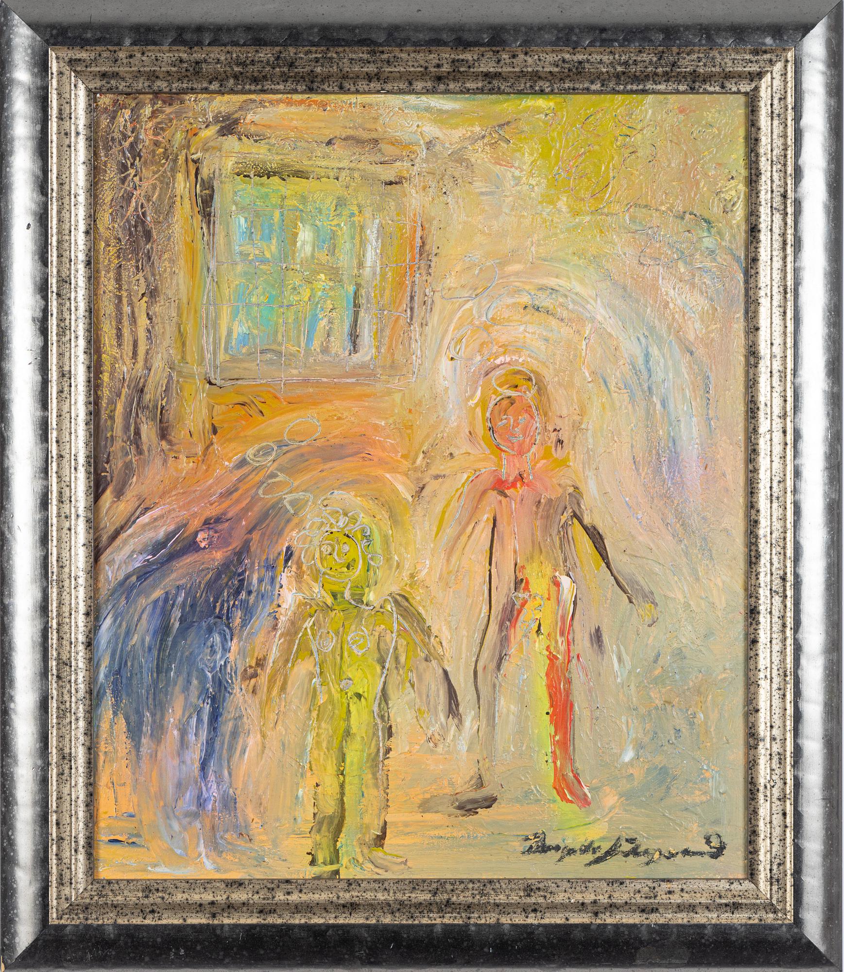 Birgitte Söndergaard, olja på duk, signerad.