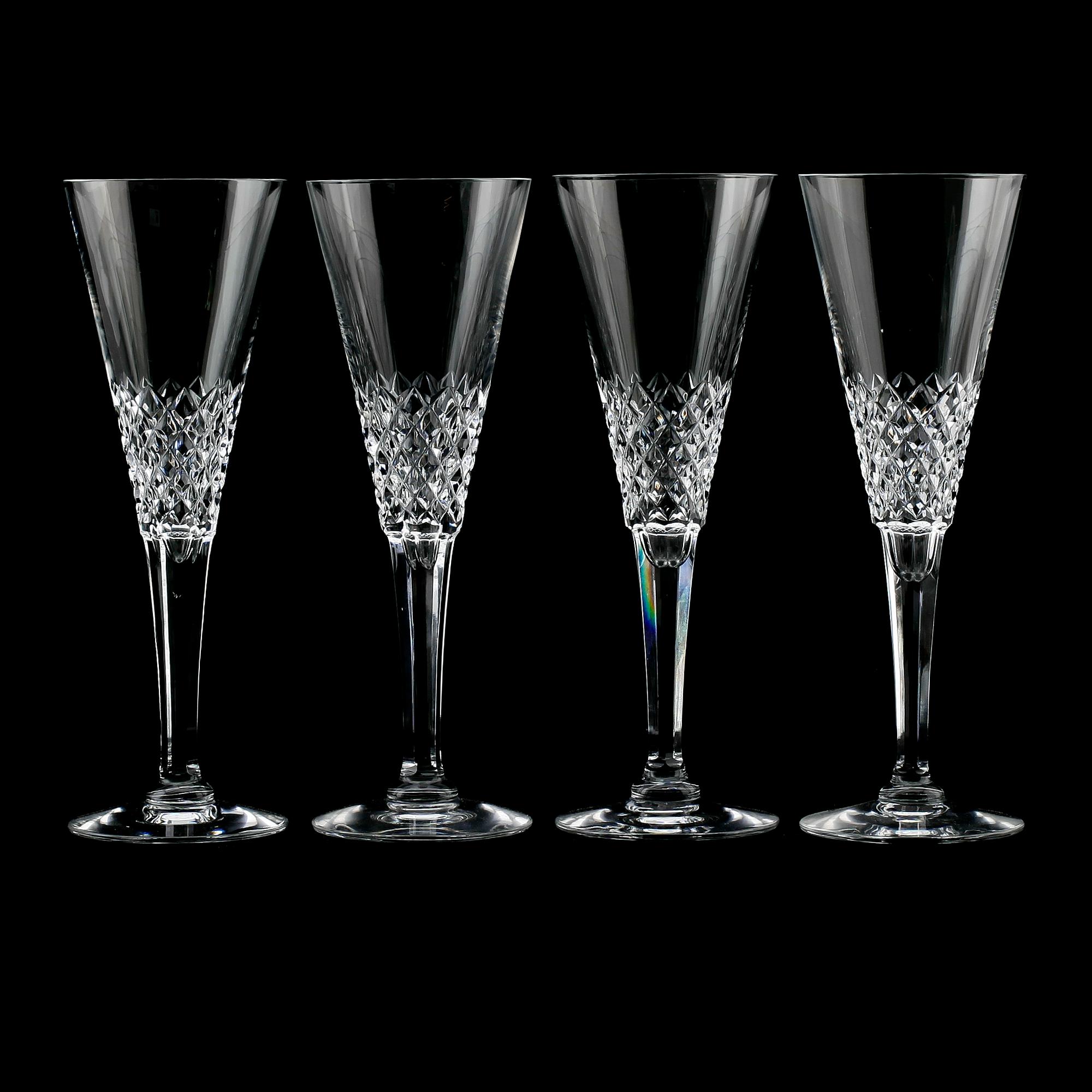 CHAMPAGNEGLAS, 12 st, 1900-talets andra hälft.