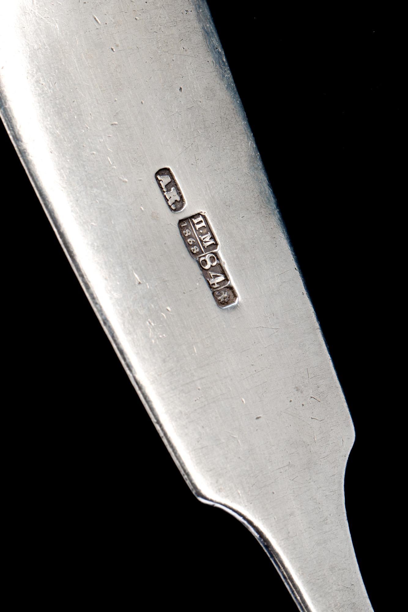 SOPPSLEV, silver. St Petersburg, 1868. C:a 200 g.