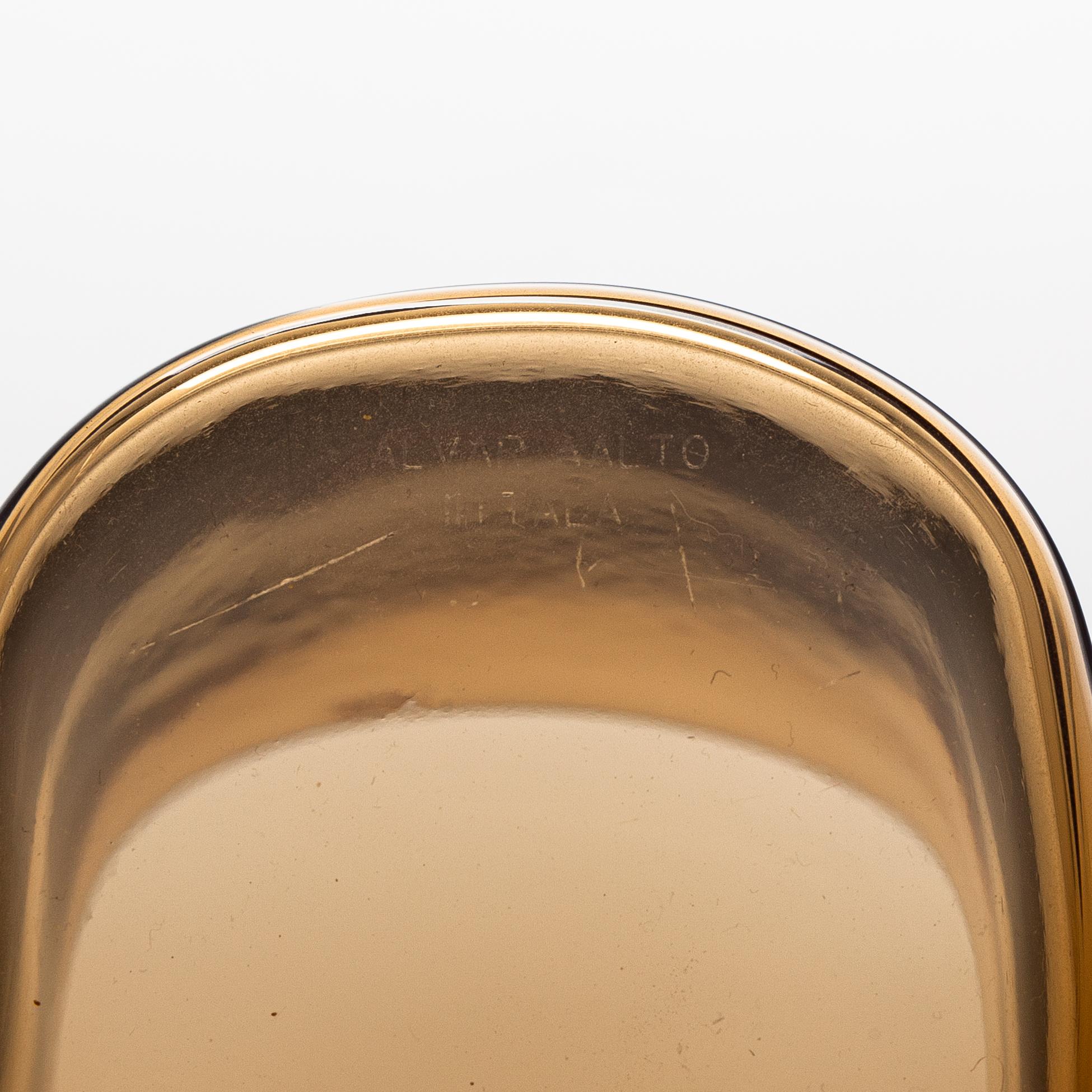 Alvar Aalto, vas 3030 "Desert vase", signerad Alvar Aalto Iittala.