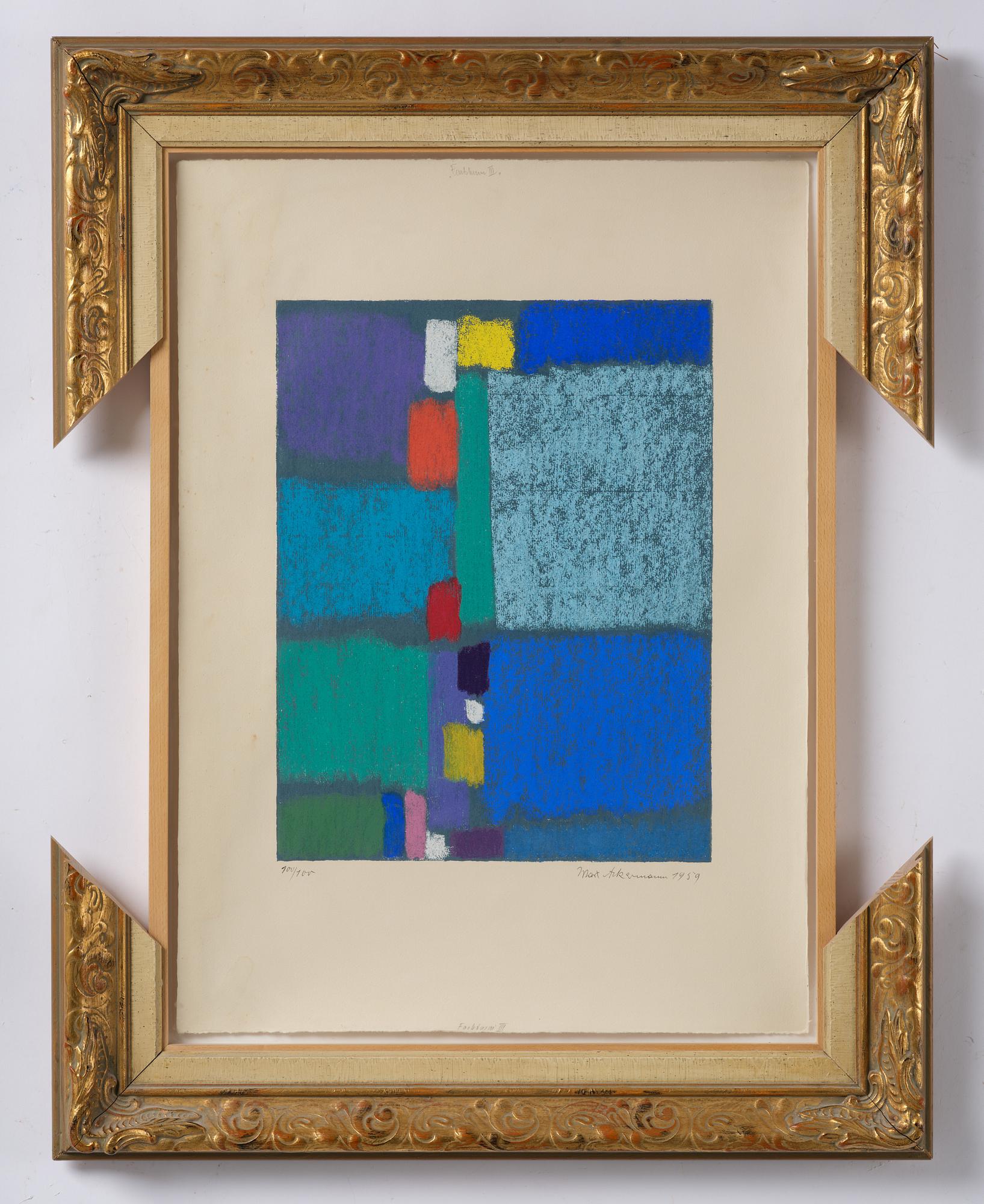 Max Ackermann, "Farbturm III".