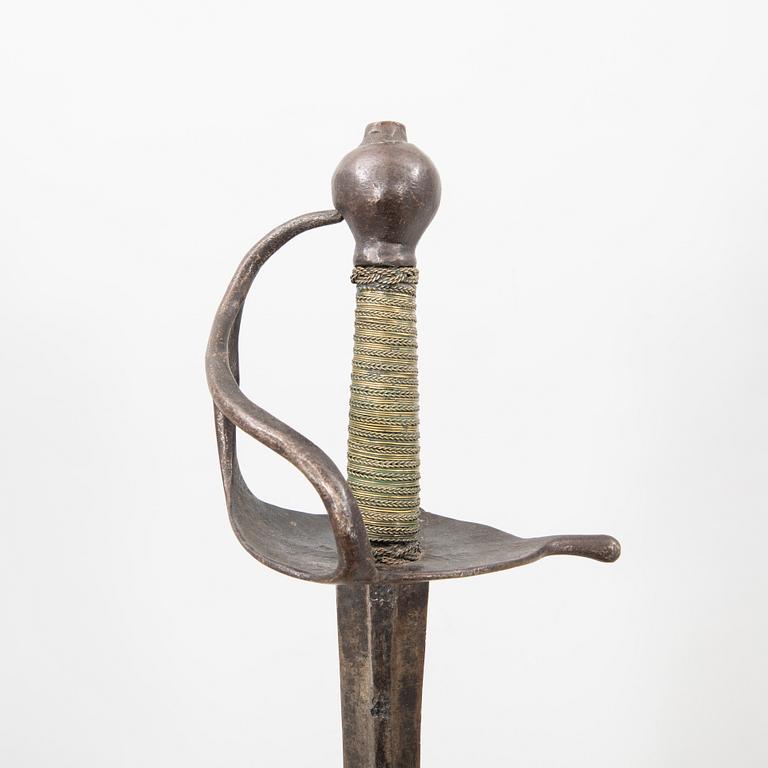 A Swedish sword, 1685 pattern.