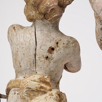 Skulpturer ett par ca år 1700, troligen Tyskland, Barock.