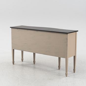 A painted Louis XVI-style cupboard, 1940's/50's.