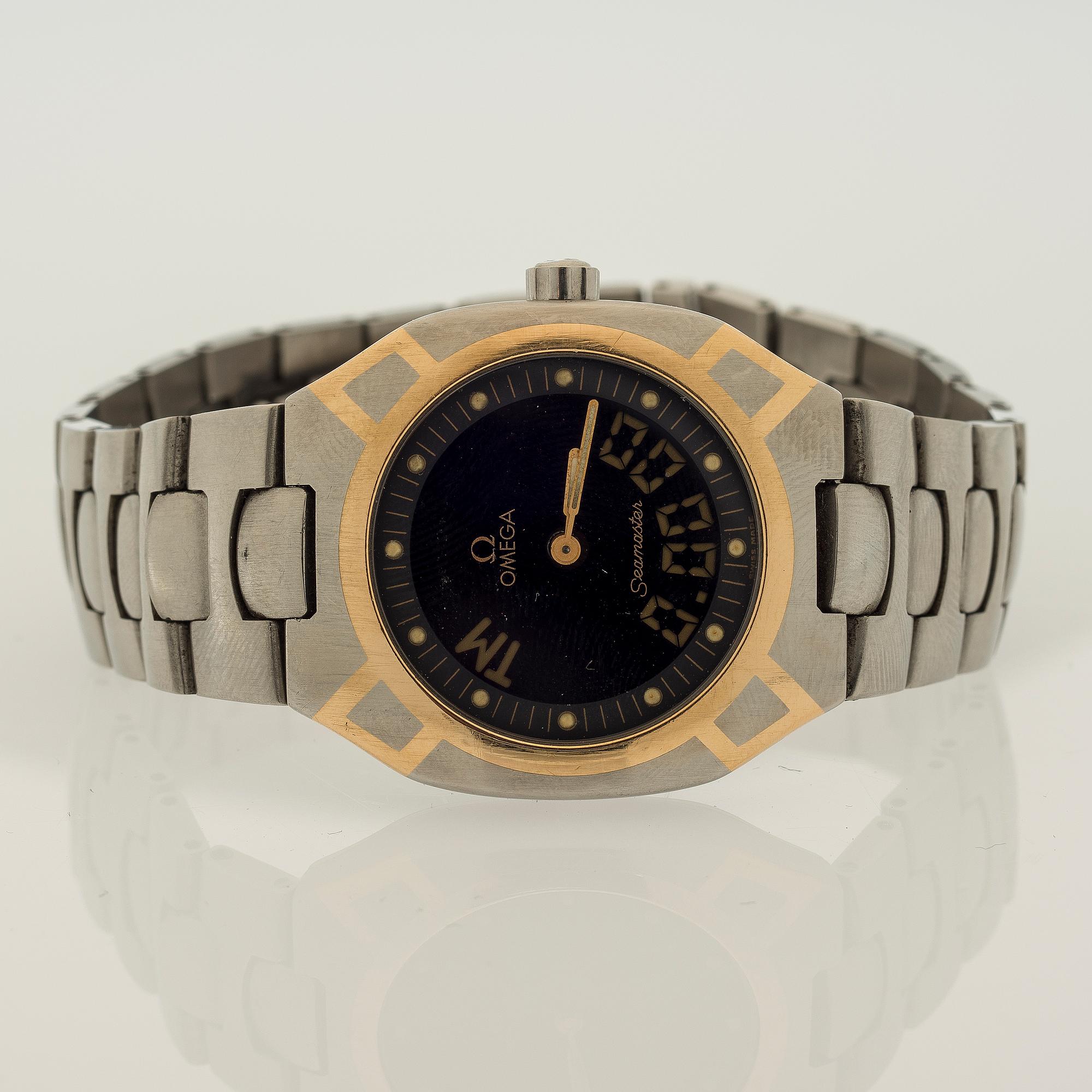 OMEGA Seamaster Polaris Multifunction rannekello 32 mm. Bukowskis