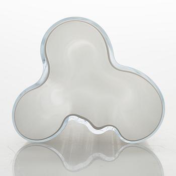 Alvar Aalto, vase, opal glass, Iittala, Finland.