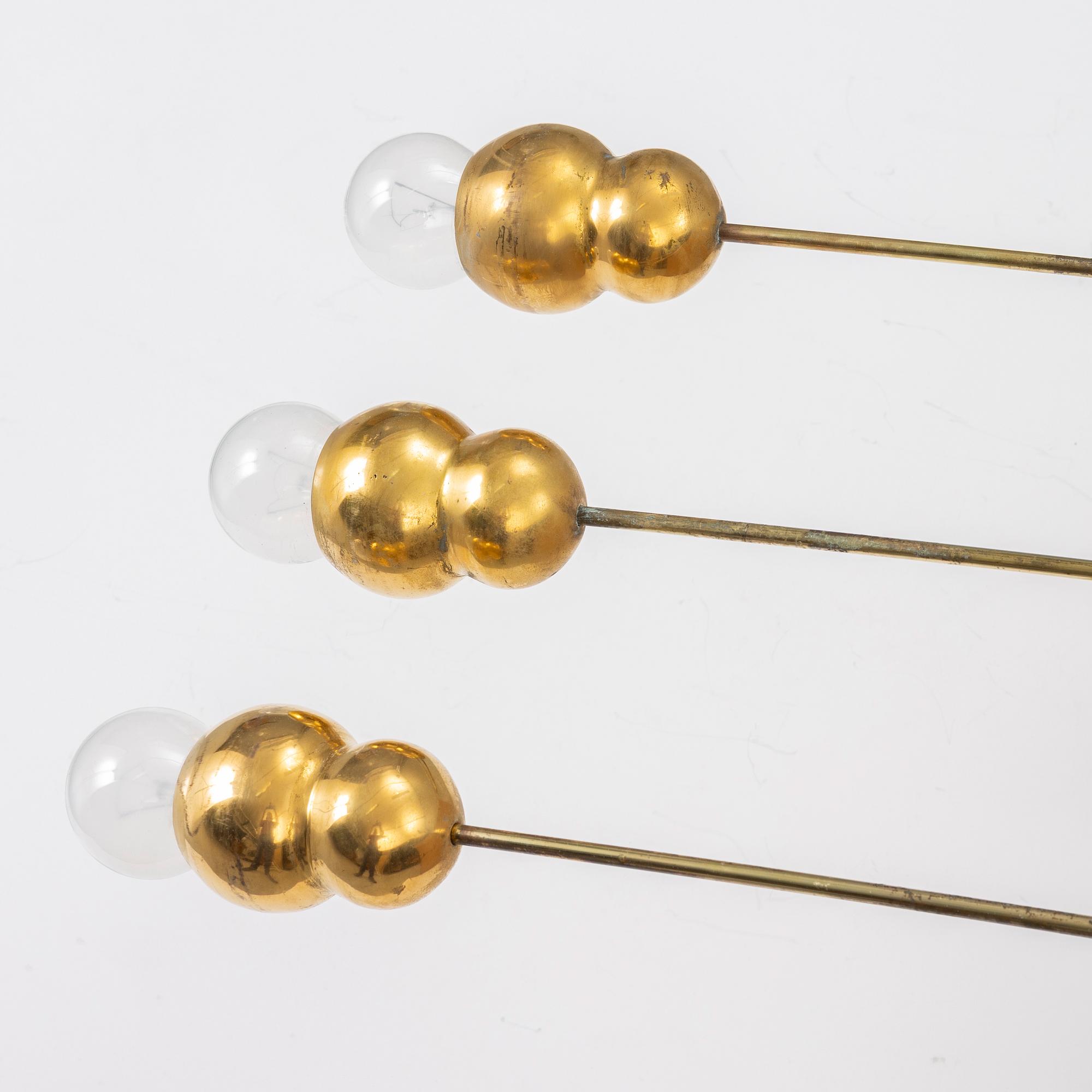 Michael Anastassiades, three 'Ball light' ceiling lamps, England, 21st century,