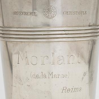 A Champagne cooler bucket Morlant. Manufactured by Christofle, France.
