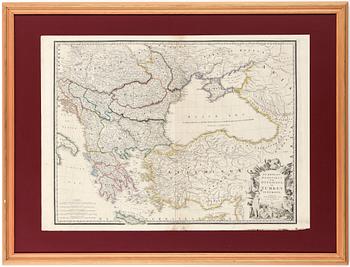 KARTA, European Dominions of the Ottomans or Turkey in Europe, publicerad av J. Wyld, London 1842.