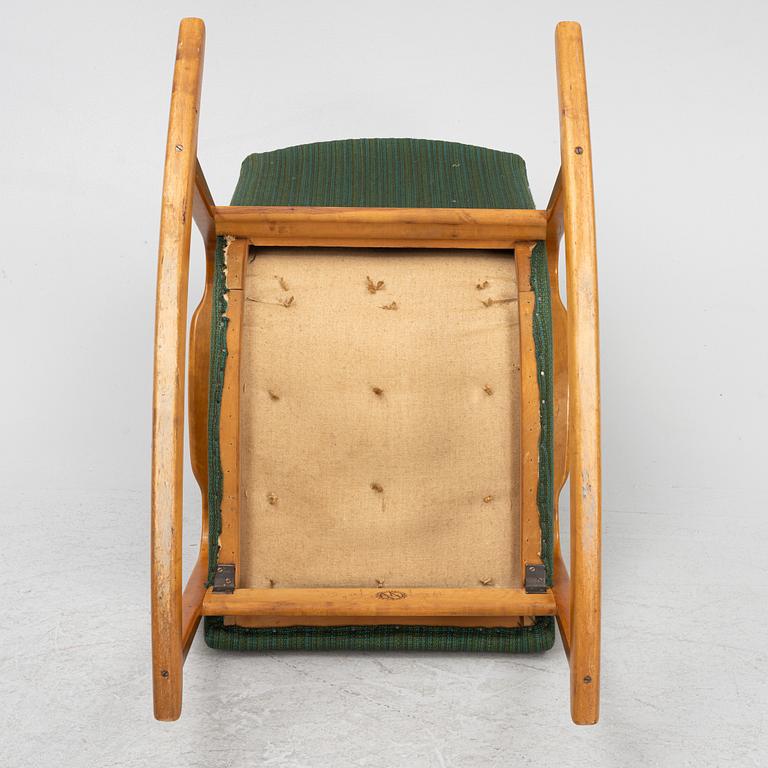 Axel Larsson, gungstol, Svenska Möbelfabrikerna Bodafors, 1930/40-tal.