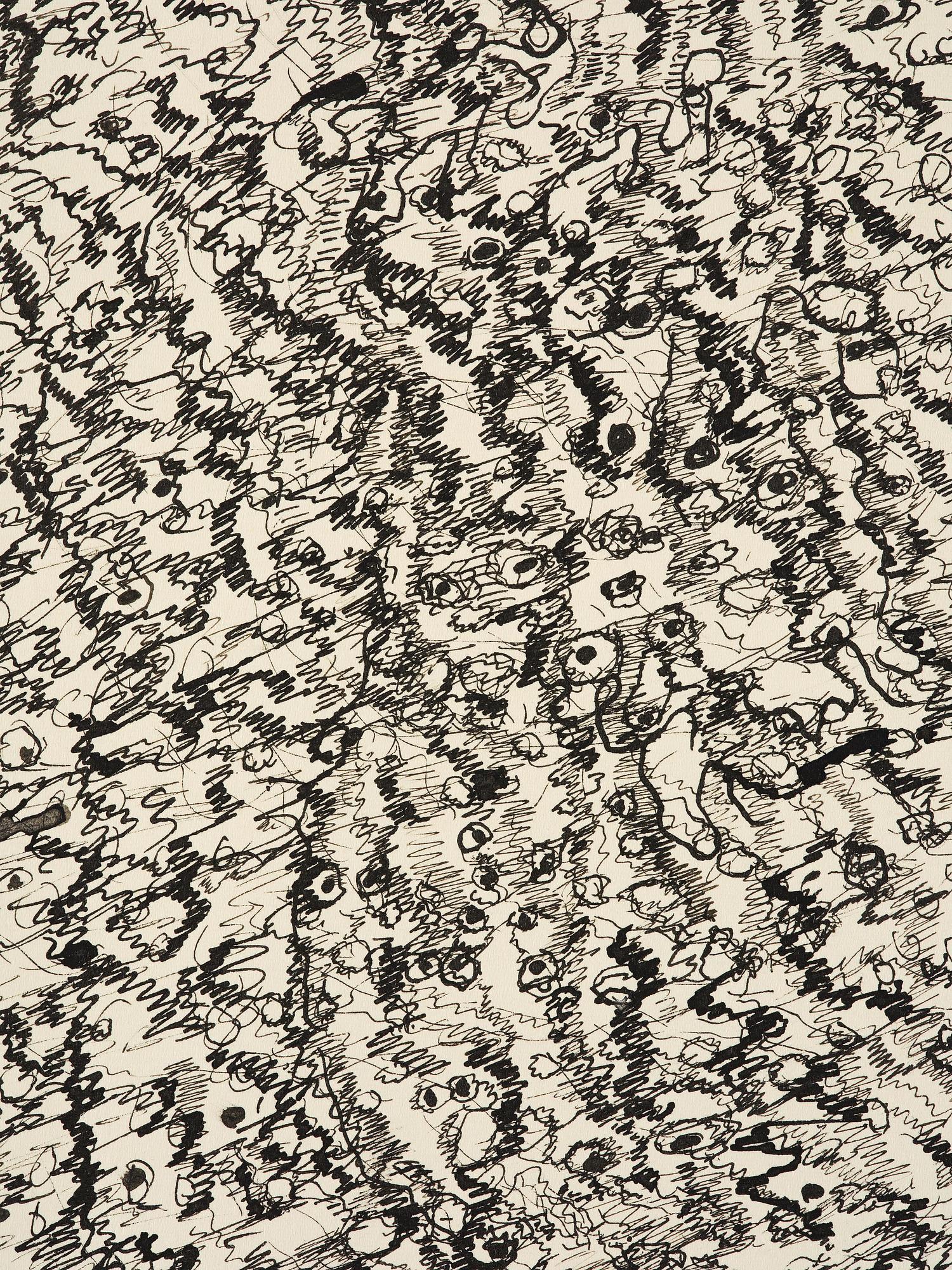 Henri Michaux, "Dessin mescalinien".