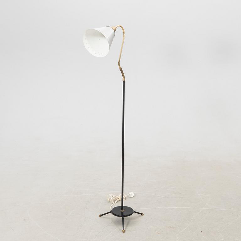 Floor lamp, mid-20th century.