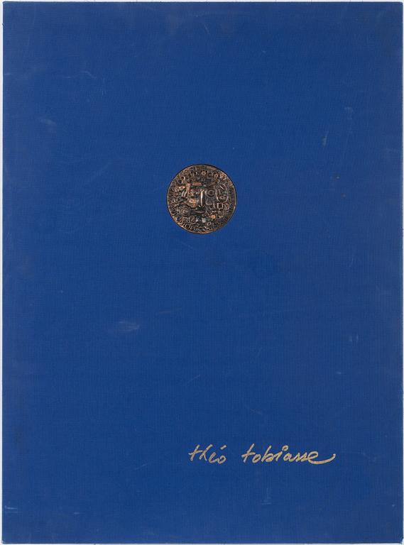 Theo Tobiasse, "The Song of Songs of King Salomon",portfolio with 12 ligographs in colous, signed 18/200.