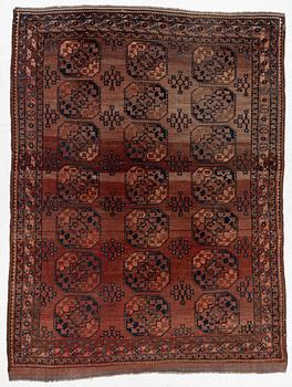 Matta, Turkmen, semiantik, ca 330 x 258 cm.