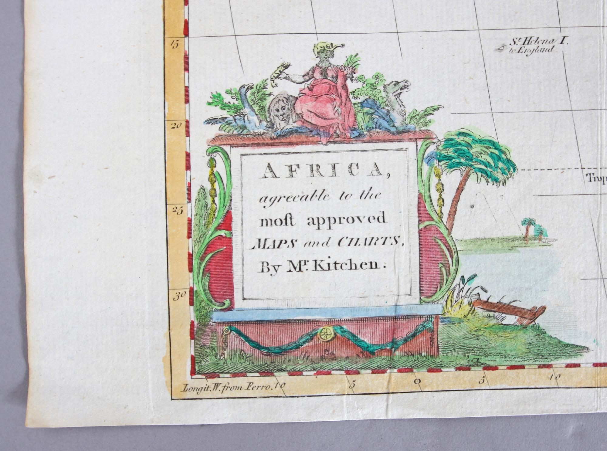 KARTA, Kitchin, 1776.