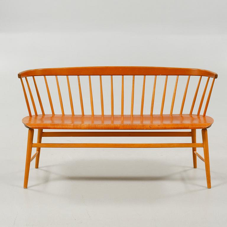 PINNSOFFA/SOFFA, "Florett", Bröderna Wigells stolfabrik AB, omkring 1900-talets mitt.