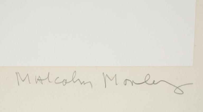MALCOLM MORLEY, Serigrafi, signerad A/P. Daterad -69.