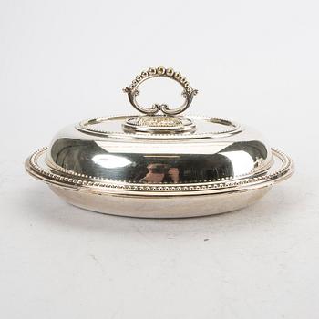 Karotter med lock samt burk med lock NS England 1900-tal.
