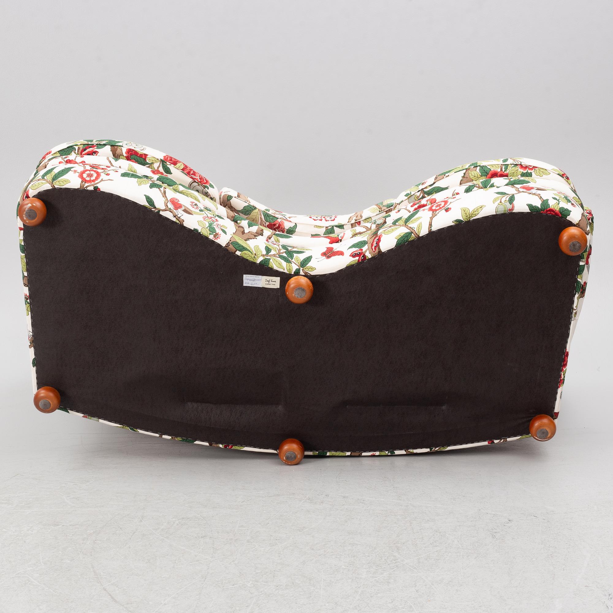 Josef Frank, a model 968 sofa, Firma Svenskt Tenn, Sweden.