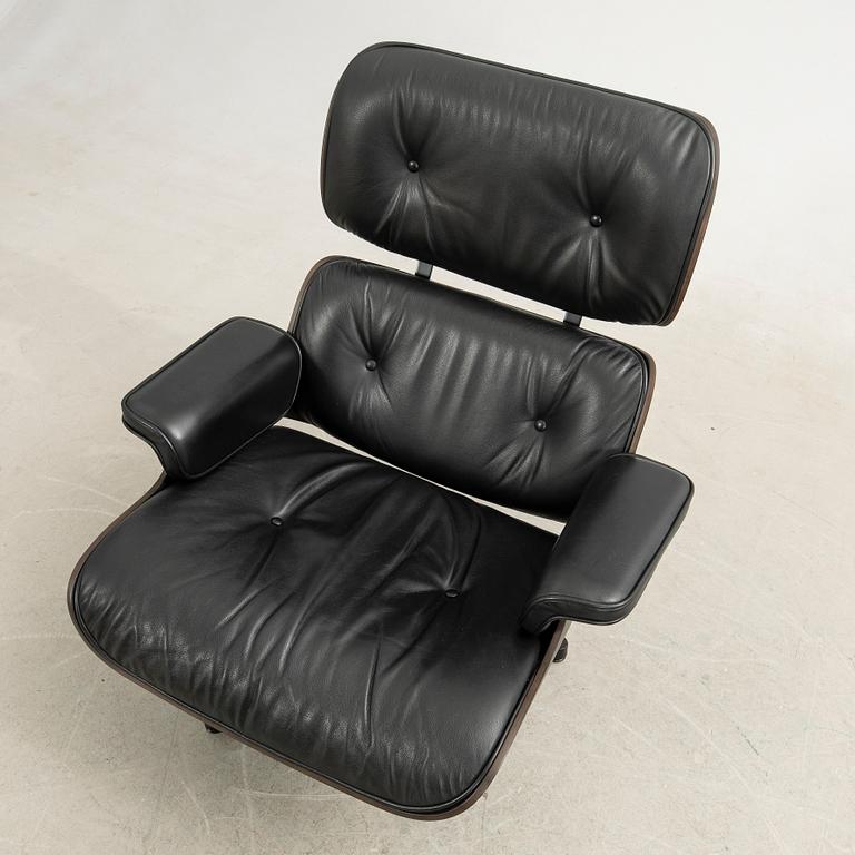 Charles & Ray Eames, "Lounge Chair", Black Chestnut, Vitra, 2023.