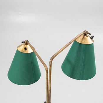 Golvlampa, 1900-talets mitt.