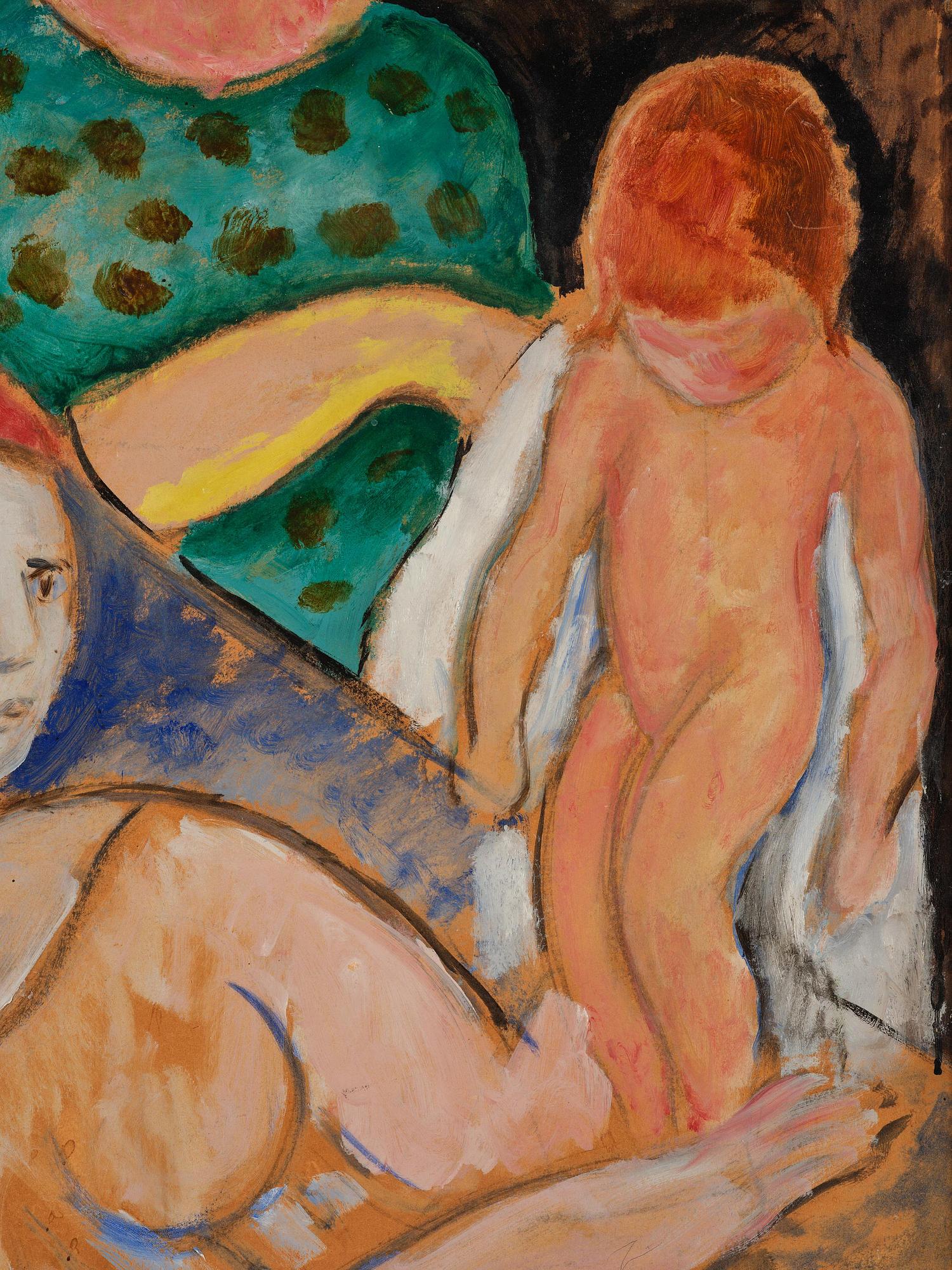 Edward Hald, "Födelsen".