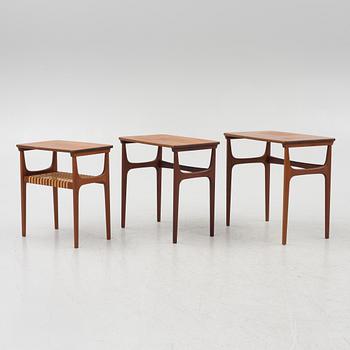 Erling Torvits, satsbord, 3 delar, Heltborg Møbler, Danmark.