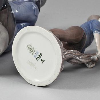 FIGURINER, 3 st, porslin, Bing & Gröndahl, 1900-talets mitt.