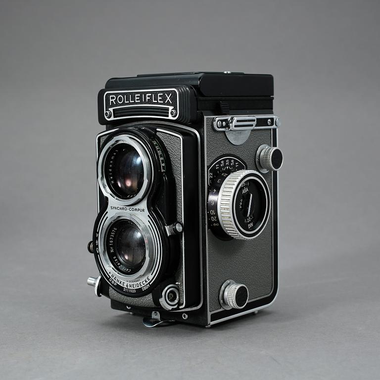 KAMERA, Rolleiflex, tidigt 1960-tal.