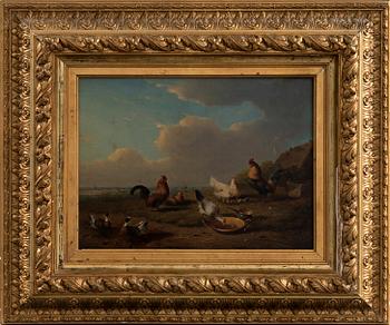 Francois Vanderverdonck, Landscape with Game Birds and Ducks.